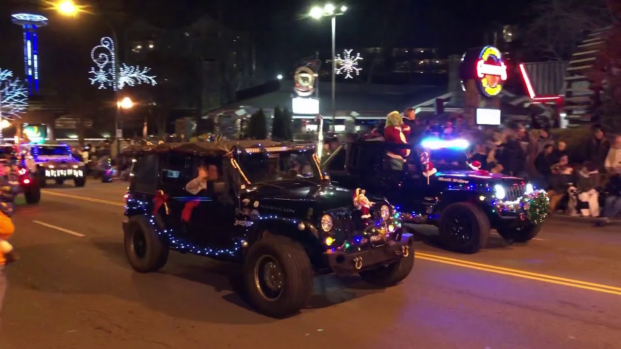 Gatlinburg Christmas parade 2018 YouTube