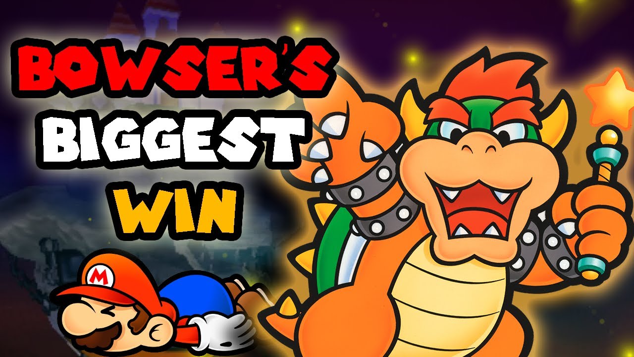 That Time Bowser Won (And Why it Rules) Paper Mario Analysis YouTube