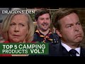 Top 5 Camping Products Pitched In The Den Vol. 1 | Dragons&#39; Den
