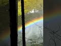 Absolutely magical ✨  #pnw #pnwonderland #waterfall #rainbow