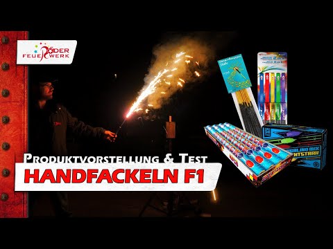 F1-Handfackeln * Testvideo