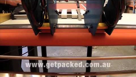 Automatic Taping unit both strips and spots from Get Packed