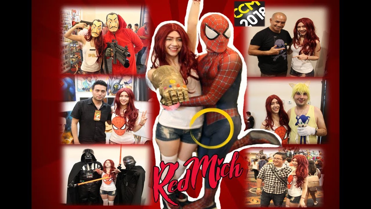 Redmich - Buscando a Spiderman en la Comicon Monterrey 2018 - YouTube