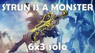 Strun Prime Incarnon No Riven 6x3 Eidolon Solo | Warframe