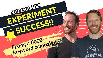 8 Solutions To Fix An Amazon Campaign With Too Many Keywords [The PPC Den Podcast]