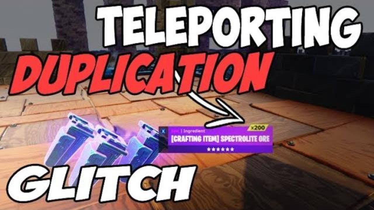 !LITERALLY INSANE! DUPLICATING Glitch And TELLEPORTING SCAM GLITCH! (Scammer gets scammed) Fortnite