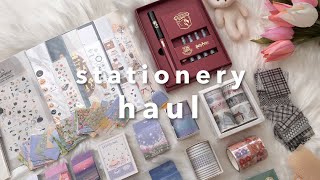 huge stationery haul ft. stationery pal // ASMR stationery haul
