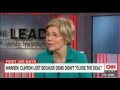 CNN Jake Tapper interviews Elizabeth Warren SNL &quot;She came at me like a porcupine&quot;