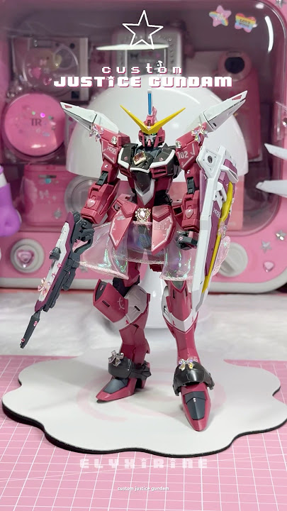 ⭐️ custom Justice #gundam ❤️ #gunpla #modelkit #gundamseed #magicalgirls