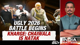 Early 2026 Battle Begins: Kharge Calls PM Modi's 'Chaiwala' Image a 'Natak'