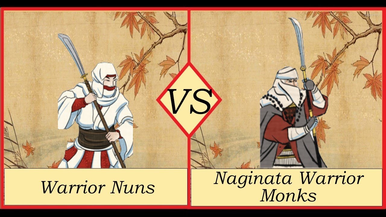 #24: Warrior Nuns vs Naginata Warrior Monks |1 V 1| Total War Shogun 2 ...