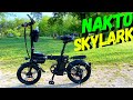 Nakto skylark ebike trail ride and battery test ebike