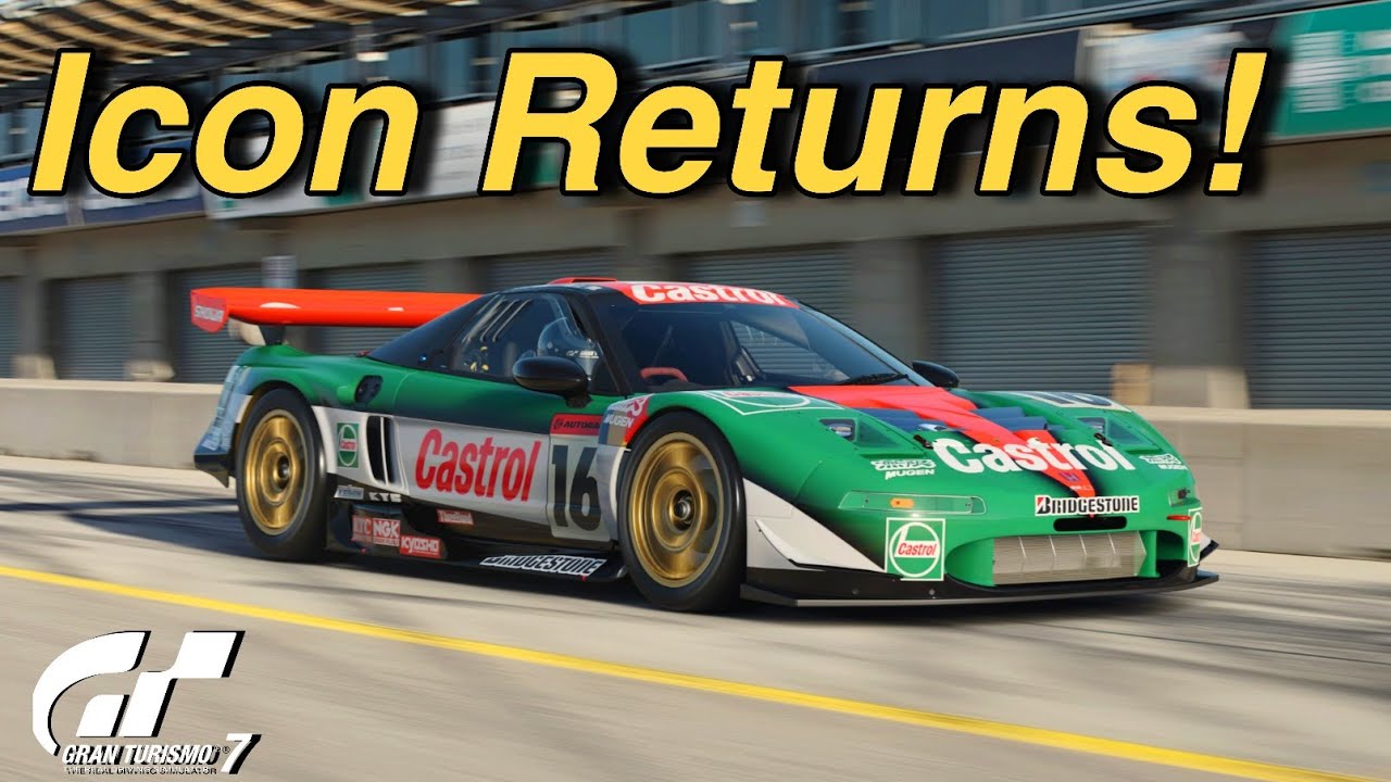 Gran Turismo 7: The Honda Castrol Mugen NSX is Back!!! - YouTube