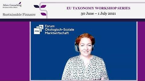 The role of the EU Taxonomy in fostering recycling and protecting biodiversity and ecosystems