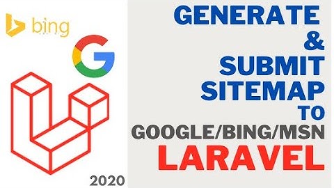 how to generate sitemap in laravel 2020
