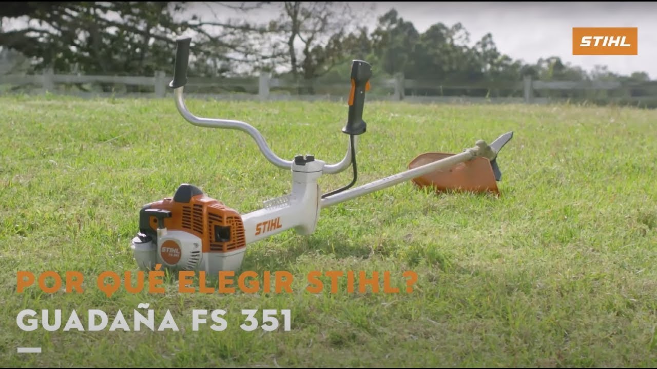 Guadaña FS 351 STIHL | ¿Por qué elegir STIHL? - YouTube