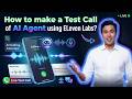 Test Outbound Voice Call of AI Agent using Eleven Labs