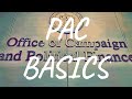 PAC Basics: Political action committees may donate $500 per year per candidate