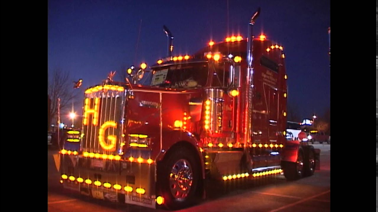 Mid America Trucking Show. Big Rig Video's, Custom Trucks, Lights