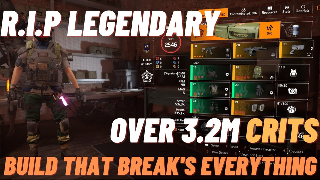 THE DIVISION 2 - INSANE DPS BUILD TU15