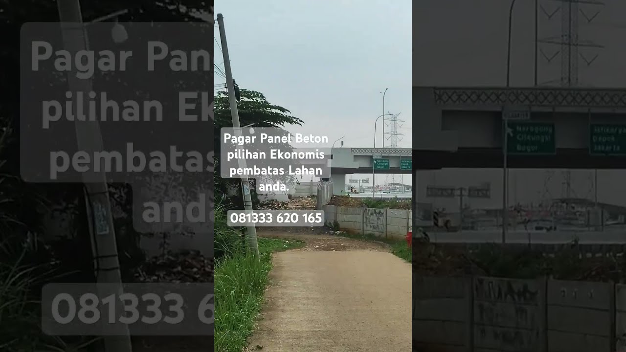 Harga Pagar Panel Beton terbaru per meter terpasang #pagarpanelbeton #hargapagarpanelbeton