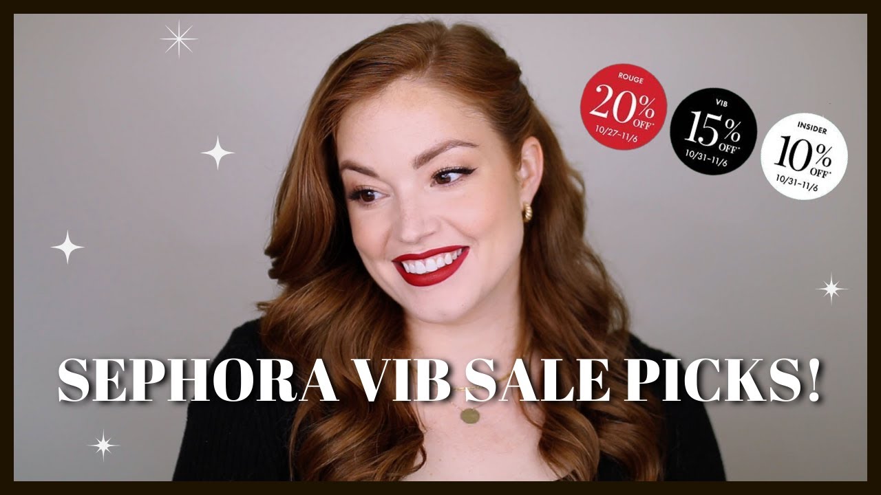 SEPHORA SALE Fall 2023! YouTube