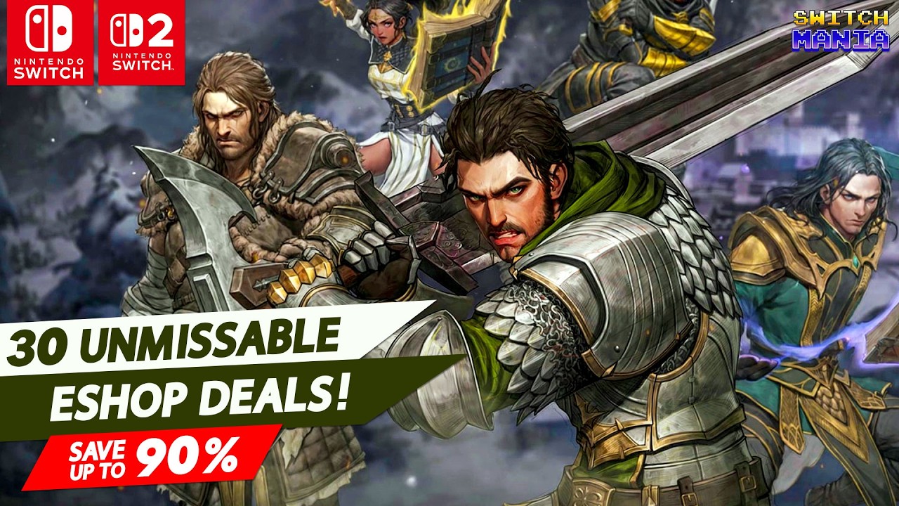 30 Unmissable eShop Deals Today for Switch & Switch 2 Owners!