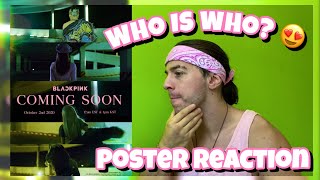 BLACKPINK THE ALBUM COMEBACK POSTER I Z REACTION #blackpink #thealbum #comeback