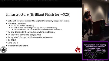 NolaCon 2019 D 08 Forensics Phish Tank Breaking Down Analysis of Advanced Phishing Emails Joe Gray S
