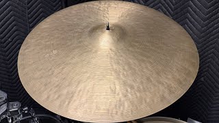 K. Zildjian Istanbul 22” Intermediate Stamp Ride Cymbal 2468g (No Rivets) - SOLD!