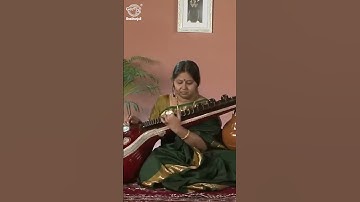 Learn to Play Veena with E.Gayathri - Basic Beginners Lessons - Fingering Techniques - #shorts.