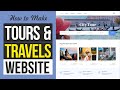 How to Make Tours & Travels Website with WordPress & Traveler Theme 2020