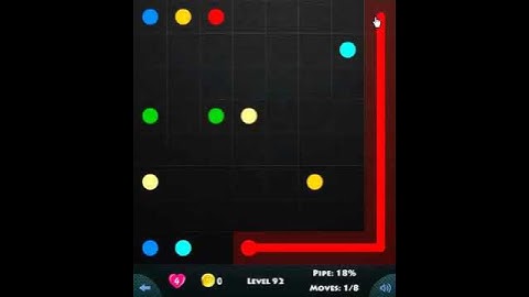 flow game facebook - 8 x 8 mania level 92 Connect the dots