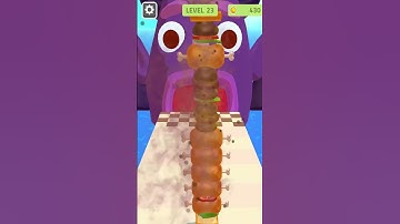 Sandwich Runner 🍔 23 Level Gameplay Walkthrough | Best Android, iOS Games