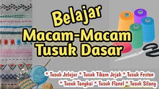 Belajar Macam Macam Tusuk Dasar