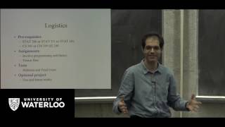 CS480 Introduction to Machine Learning