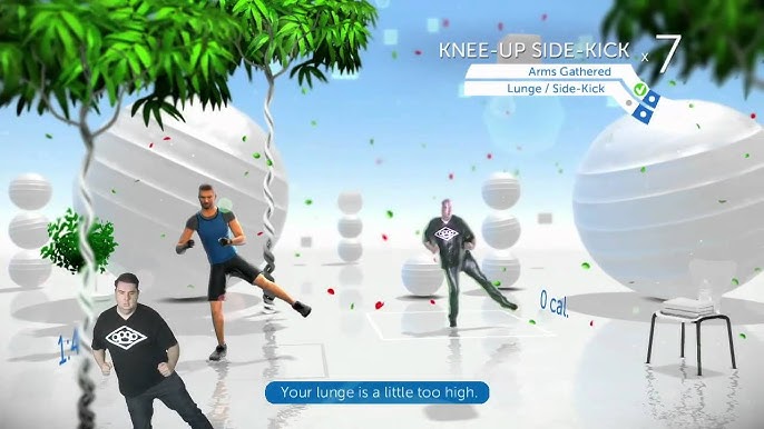 Your Shape: Fitness Evolved Xbox 360 Kinect Gameplay Video 