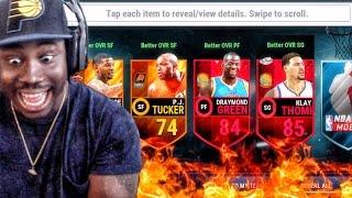 OFFICIAL LAUNCH TIP-OFF PACK OPENING! NBA Live Mobile 16 Gameplay Ep. 10 screenshot 4