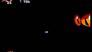 Earthworm Jim - Sega Genesis - That is one big kitty! - User video