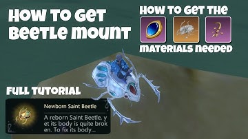 Utopia Origin: How To Get Beetle Mount | Full Tutorial | Materials Needed
