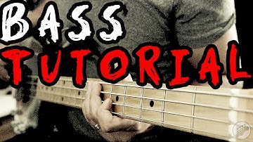 Funk Bass Groove Tutorial with Tab