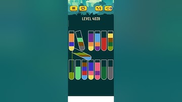 water sort puzzle - level 4039