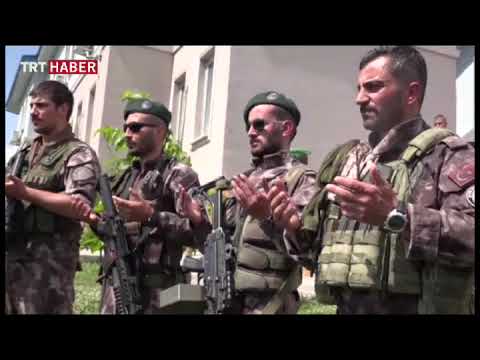 FETÖ'cüleri yakalayan özel harekat timi, Afrin'deki 3 aylık görevin ardından Bingöl'e döndü.