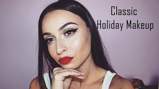 Classic Holiday Makeup