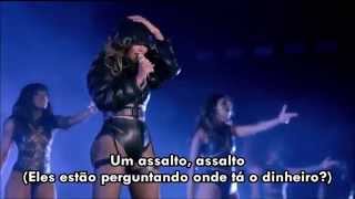 Beyoncé feat Jay Z - Clique\/Diva Live (Legendado) On The Run