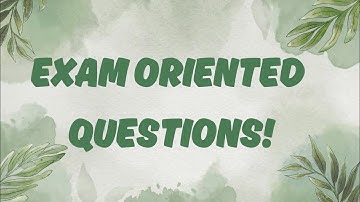 MARKETING MANAGEMENT || EXAM ORIENTED QUESTIONS 