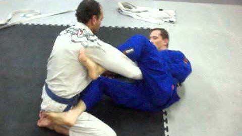 Fabrice Girot show Omoplata and Triangle Choke from Lasso Hook / Berimbolo from De la Riva Hook