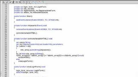 Creare una form di login e registrazione utenti con Flash, PHP e mySQL - flepstudio.org