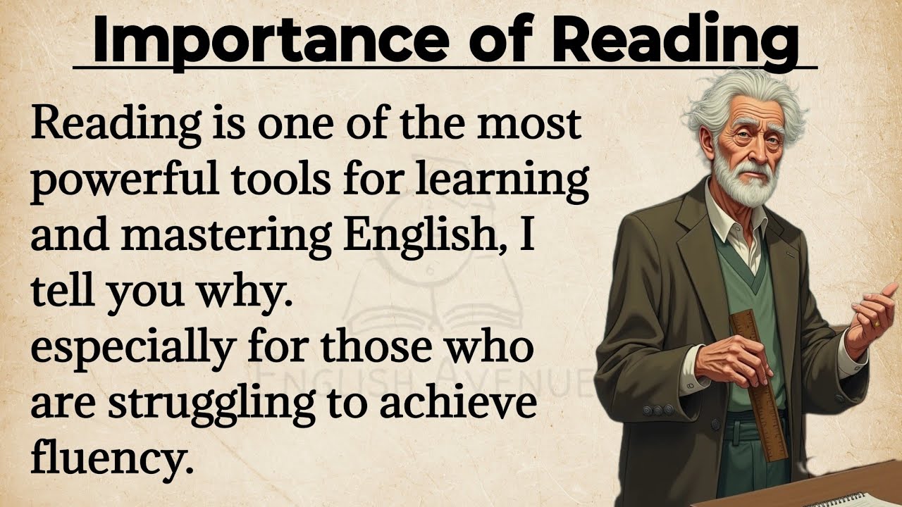 Outline Video Importance of Reading || English Reading Improve || Improve Your English Skills 🔥 || Listen & Speak