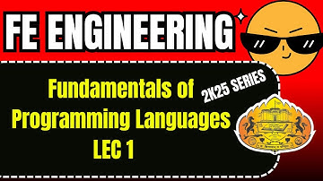 fundamentals of programming languages first year engineering sppu | lec 1 | Mohade sir 